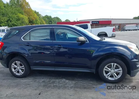 2016 Chevrolet Equinox Ls из США, поврежденный, VIN 2GNALBEK9G1134531